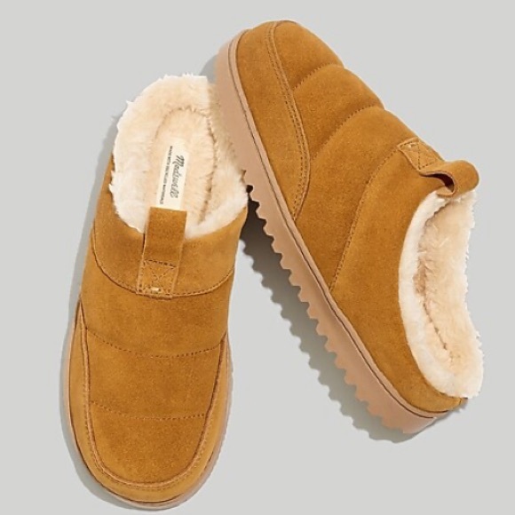 Madewell The Allweek Slipper in Suede Toffee 11 - Picture 5 of 8